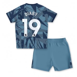 Aston Villa Moussa Diaby #19 Tredje trøje Børn 2023-24 Kort ærmer (+ korte bukser)